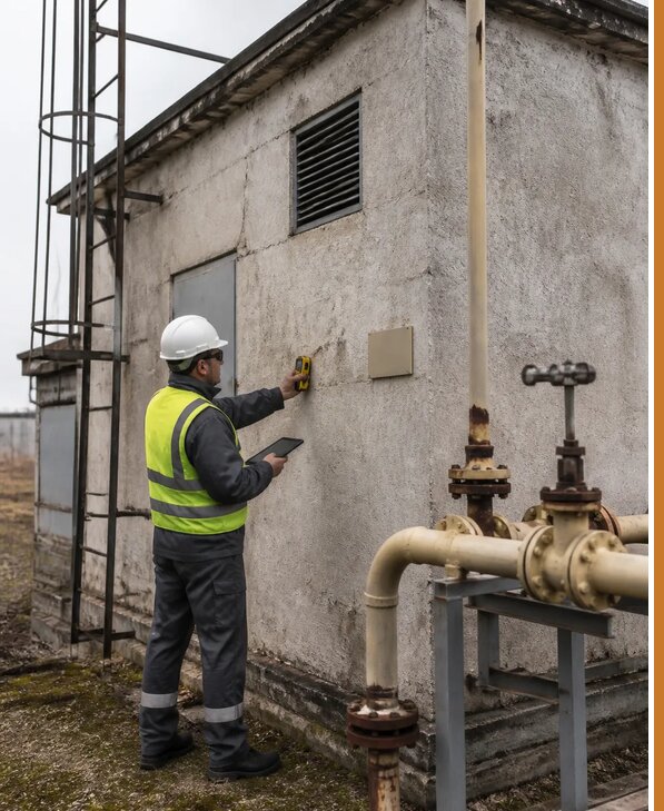 Экспертиза зданий газорегуляторных пунктов в Карпинске
